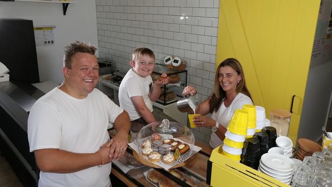 Tim and Michelle Biddle have opened a new cafe in Nunawading and they are holding weekly events to fundraise for charities. Picture: George Salpigtidis