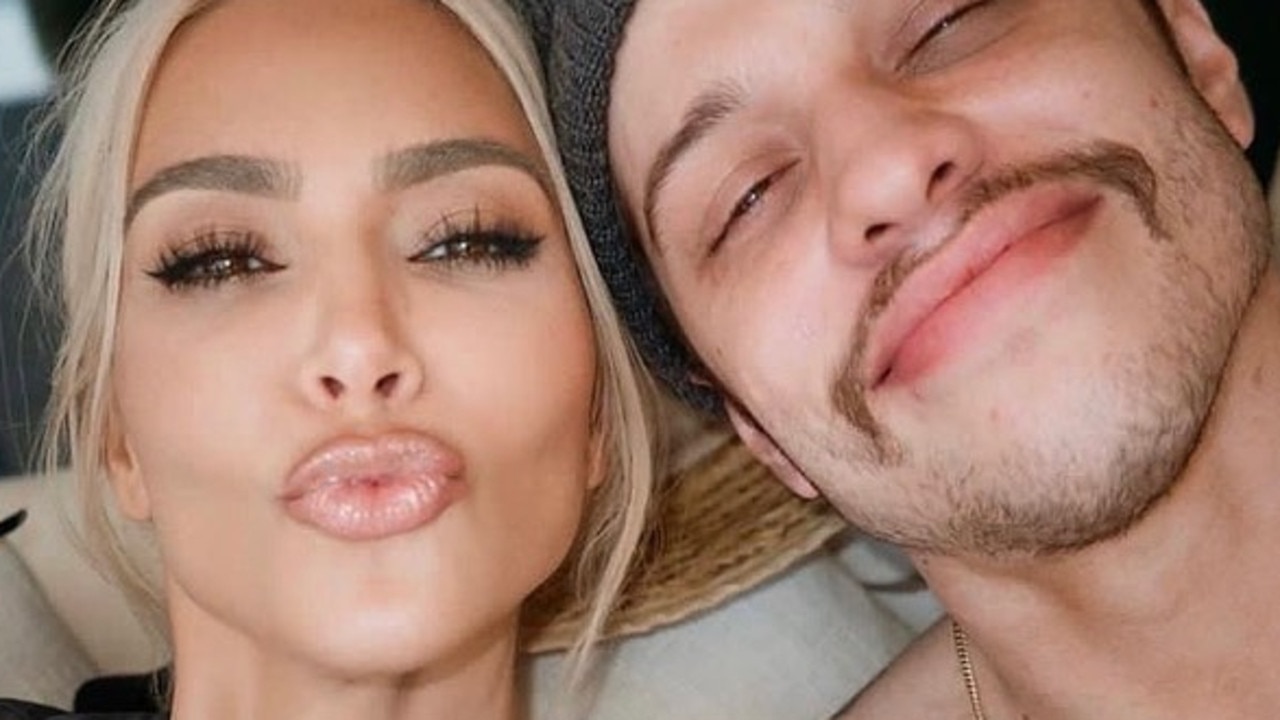 Kim Kardashian and Pete Davidson split last year. Picture: Instagram