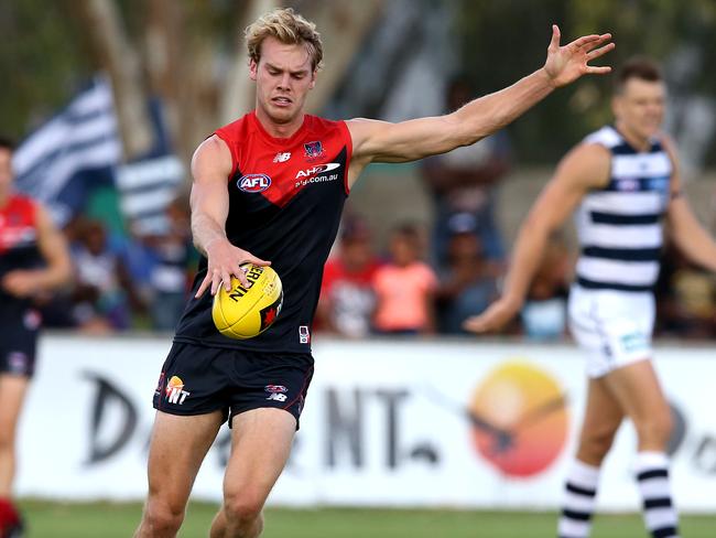 Jack Watts playing for Melbourne. Pic: Wayne Ludbey