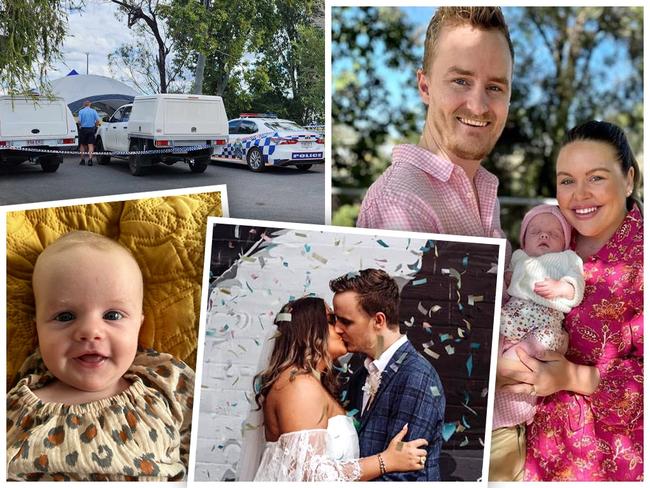 Dad Matthew Cox has been charged with the alleged murder of his wife Tayla and their 11-week-old baby Murphy.