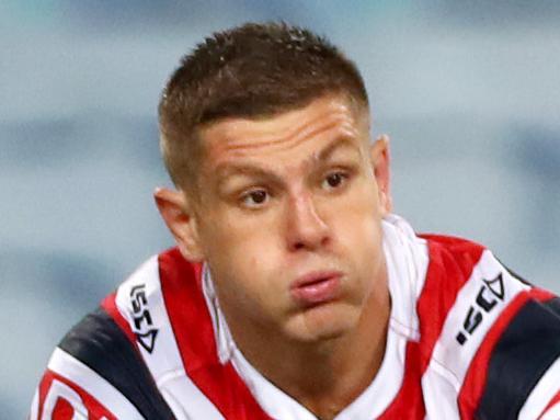 Paul Carter during the round 4 NRL game between the South Sydney Rabbitohs and the Sydney Roosters at ANZ Stadium . Picture : Gregg Porteous