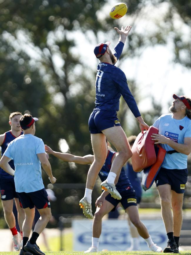 Goodwin dismissed concerns over skipper Max Gawn. Picture: Darrian Traynor/Getty Images