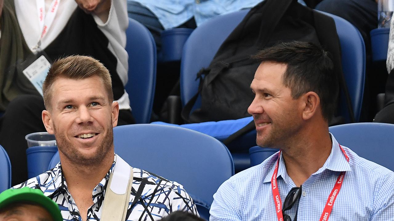 The Hurricanes could be a left-field option given the close relationship between Warner and Ricky Ponting, but he is unlikely to leave Sydney. Picture: AAP.