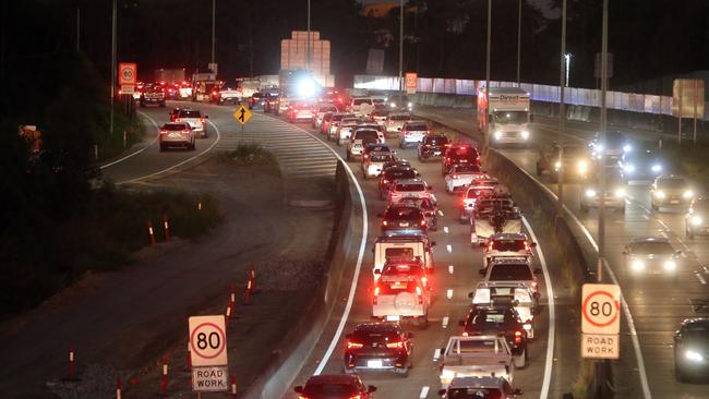 Traffic across Australia tends to bring the worst out of our drivers. Picture: Richard Gosling