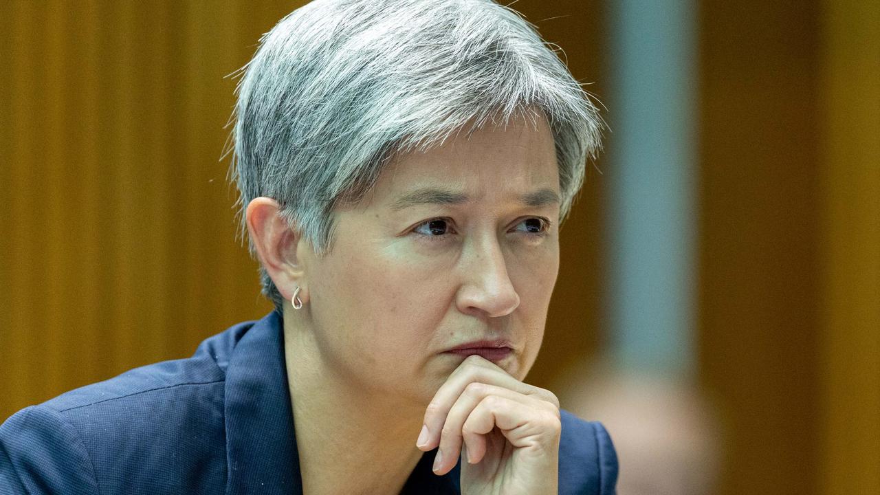 Senator Penny Wong represented the government in the foreign affairs estimates. Picture: NCA NewsWire / Gary Ramage