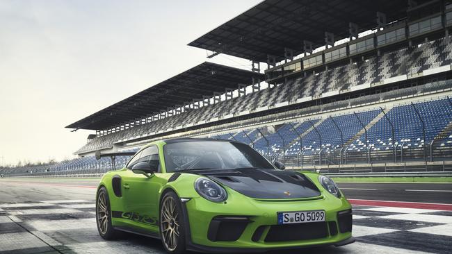 The Porsche 911 GT3 RS. Supplied