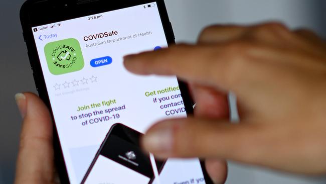 The Australian government’s COVIDSafe tracking app shouldn’t be mandatory, but the rules for those who don’t use it should be. Picture: Quinn Rooney/Getty