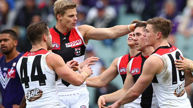 What does the future hold for St Kilda champ Nick Riewoldt? Picture: Getty Images