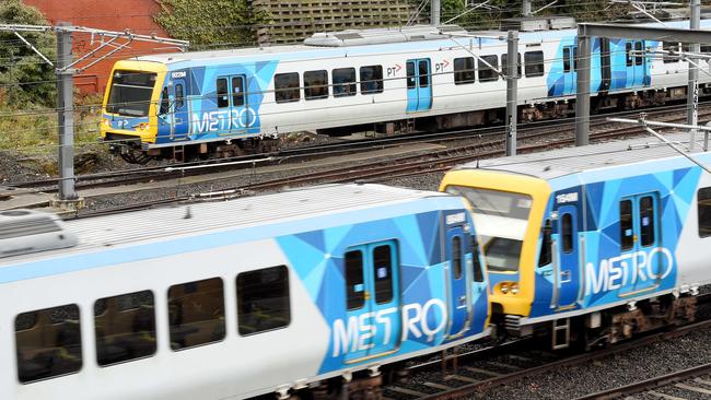 Melbourne commuters are in for a long summer on public transport, with more disruptions to come. Picture: Nicole Garmston