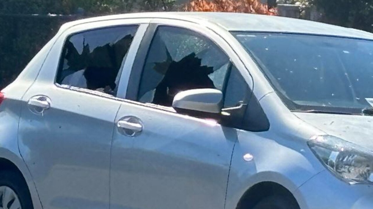 As many as 17 cars damaged by vandals in an Annerley street overnight.