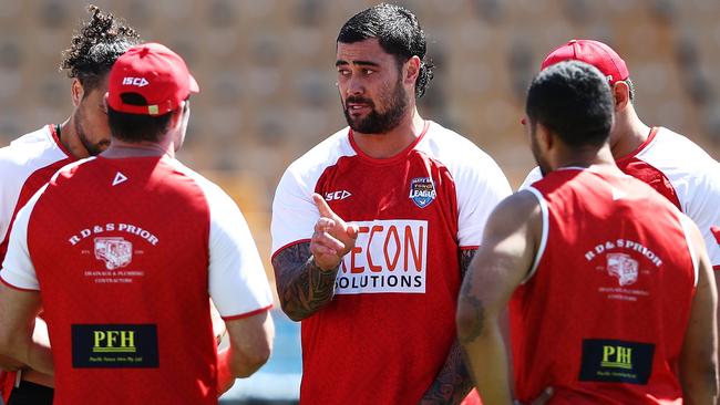 Fifita isn’t happy with his club’s response. (Photo by Hannah Peters/Getty Images)