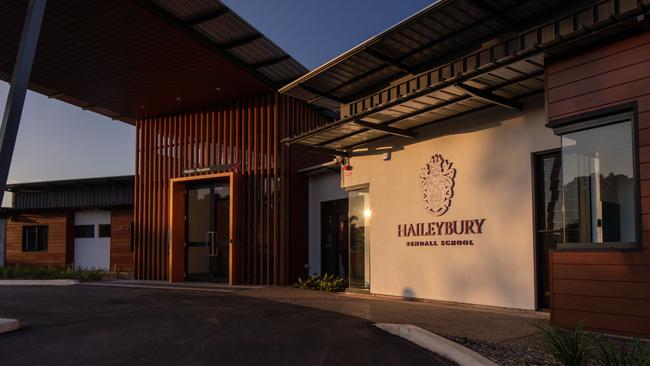 The exterior of Haileybury Rendall Darwin's new $8m boarding house. Picture: Haileybury Rendall