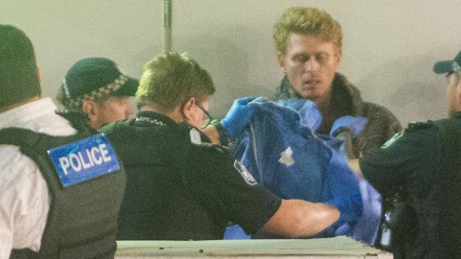 A 31-year-old man has been taken into custody following a shooting in Mackay which left one woman dead and a man injured. Picture: Michaela Harlow