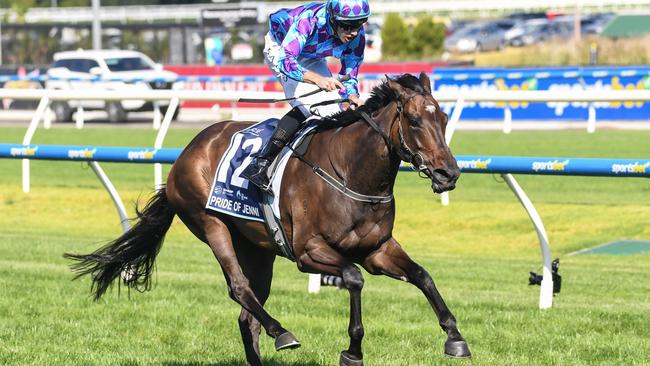 Pride Of Jenni will be back in action in the Australian Cup at Flemington on Saturday. Photo: Brett Holburt/Getty Images.