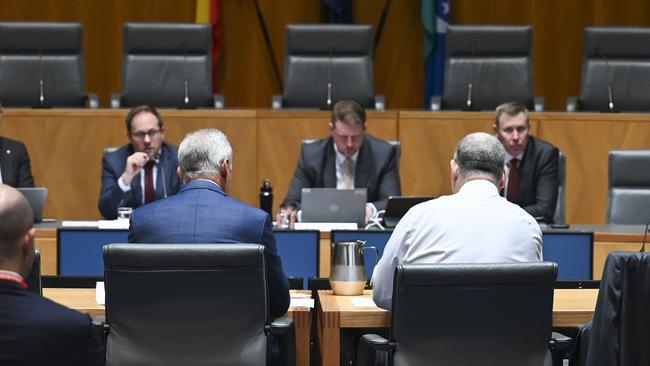 The chief executives of Australia’s big four banks are appearing before the House Standing Committee on Economics this week. Picture: NewsWire / Martin Ollman