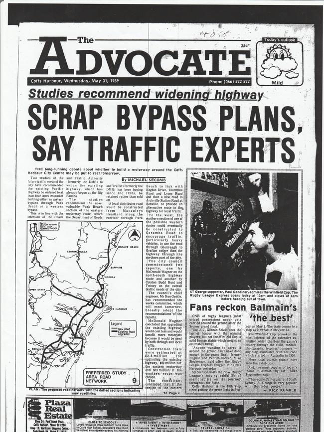 The Coffs Harbour community has been waiting for decades for a bypass.