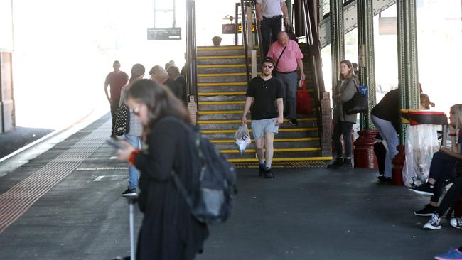 Regional commuters are being forced off trains and onto buses. Picture: Peter Ristevski