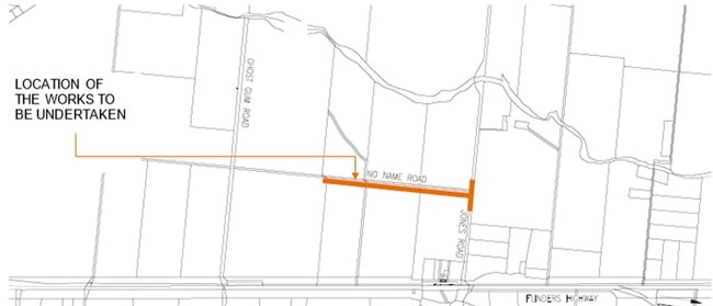 Location of No-Name Road access road, providing enabling infrastructure for the Lansdown Eco-Industrial Precinct. Picture: TCC.