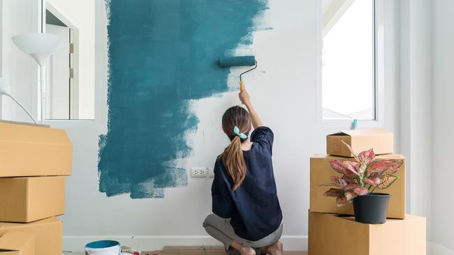 Your choice of colours may not appeal to future buyers or tenants.