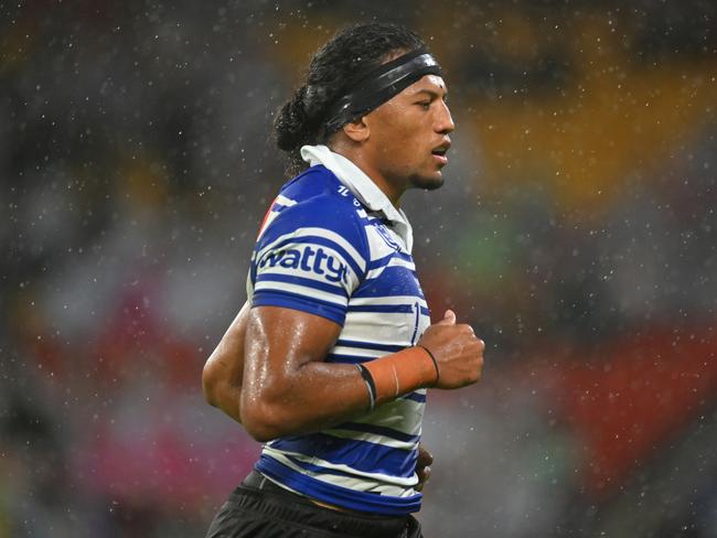 Sitili Tupouniua is facing time out with a hamstring injury. Picture: Albert Perez/Getty Images