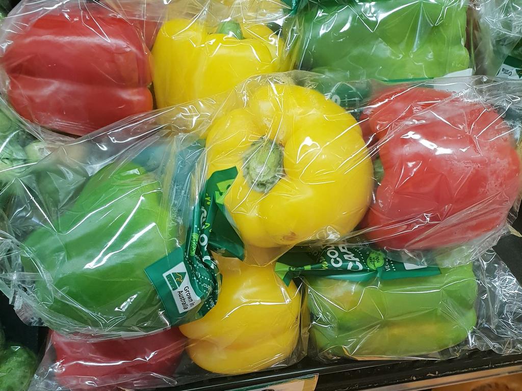 Woolworths said packaging items in plastic can keep them fresher for longer.