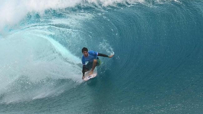 Jack Robinson in action during the Olympics. Picture: by Jerome Brouillet / AFP