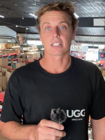 Todd Springthorpe from UGG Since 1974. Picture: TikTok