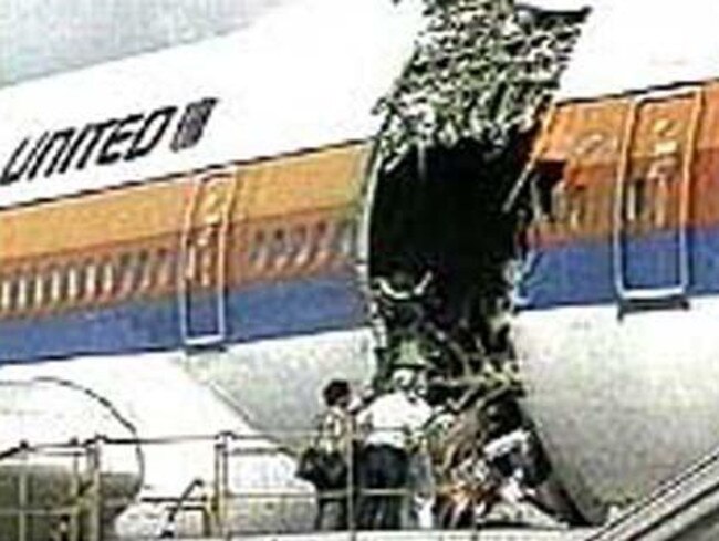 In 1989, United Airlines flight 811 which tore apart at 20,000 feet sucking out nine passengers to their death.