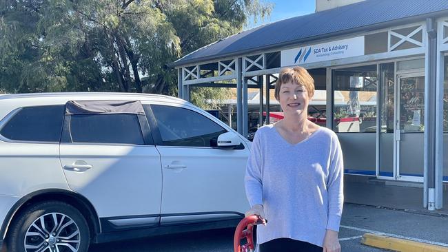 Alison Day who plans to speak to council about her options in opposing a second Aldi in Gawler. Picture Jason Katsaras