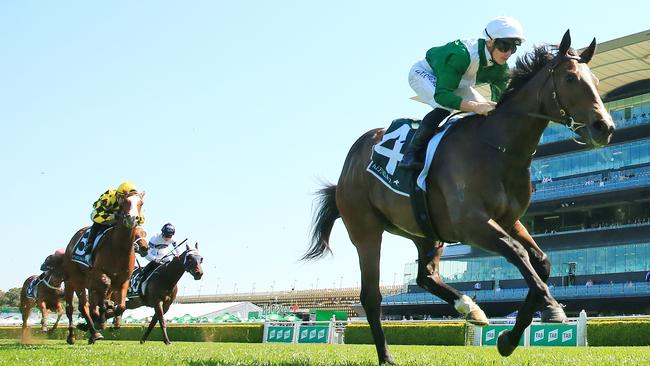 Enthaar scored a stunning debut win at Randwick in October. Picture: Getty Images