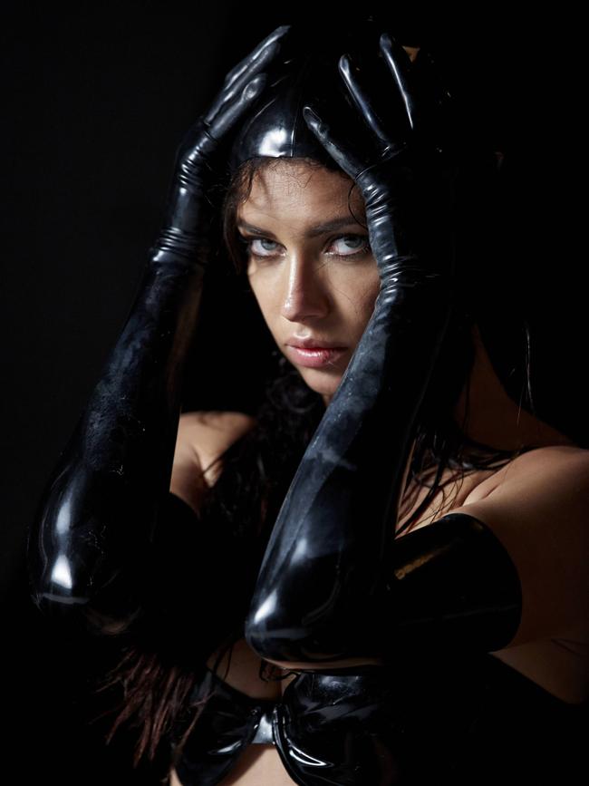 Adriana Lima Pirelli 2015 Calendar. Photographer Steven Meisel
