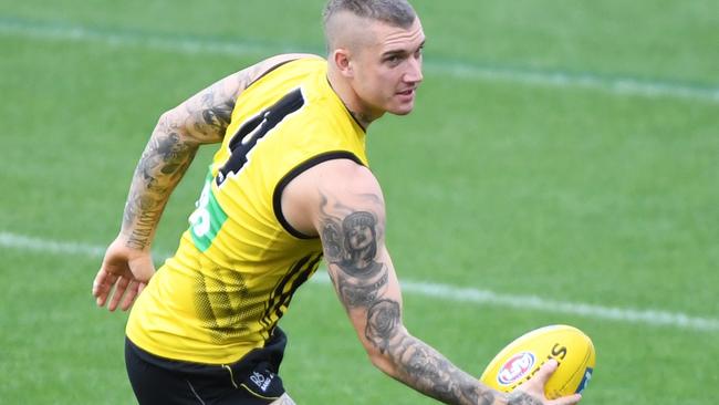 Dustin Martin is ready to hit the ground running in 2018.