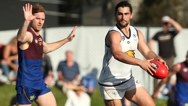 Xavier Dimasi was best on ground in the Division 2 grand final. Picture: Hamish Blair