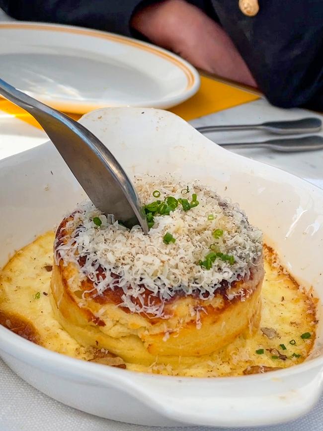 Cheese souffle at Whalebridge. Picture: Jenifer Jagielski