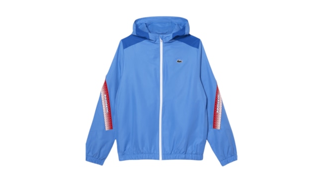 Lacoste Tennis Recycled Polyester Hooded Jacket
