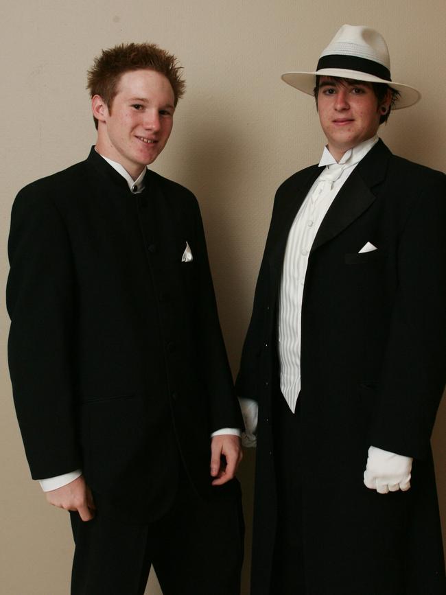 Emmanuel College formal at the Gold Coast International Hotel. Luke Tyler and David Thomas. Reporter: Rick Morton
