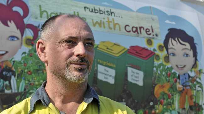 Garbage collector Eddie Newbery has spent the past five days volunteering to fight fires at Whiteman Creek. The Copmanhurst Rural Fire Service captain and treasurer recently won the 2019 NSW Rural Fire Service Community Award. Picture: Bill North