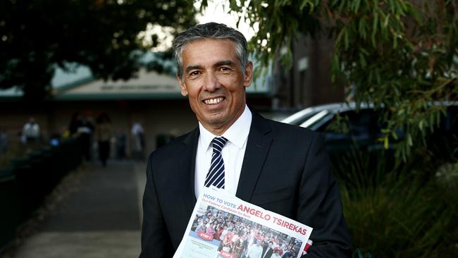 Canada Bay Labor mayoral candidate Angelo Tsirekas. Picture: John Appleyard