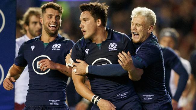 Sam Johnson has made a big impact with Scotland.