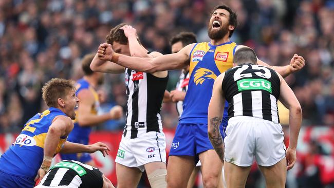 We’re tipping another West Coast vs Collingwood epic. Picture: Phil Hillyard