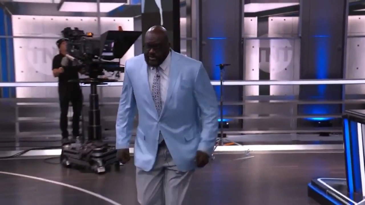 Shaq bolts from ‘Inside the NBA’ set