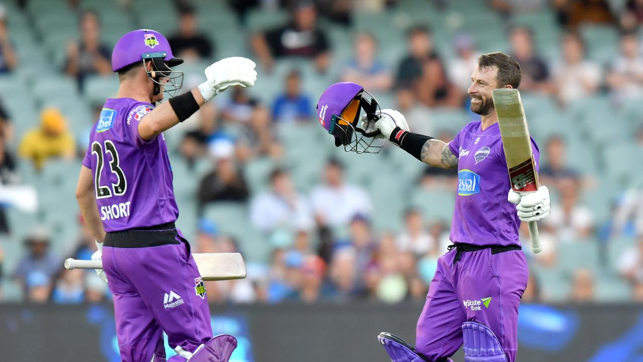 Matthew Wade and D’Arcy Short love batting with each other.