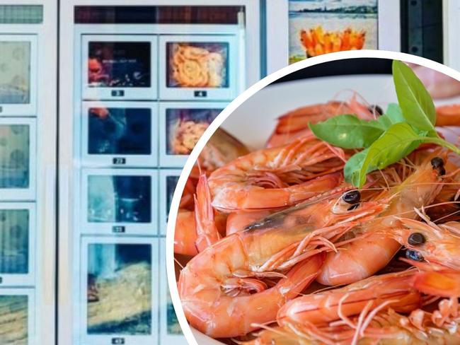 A local South Australian council wants to showcase its local seafood, enhance visitor experience at its airport with a unique vending machine.