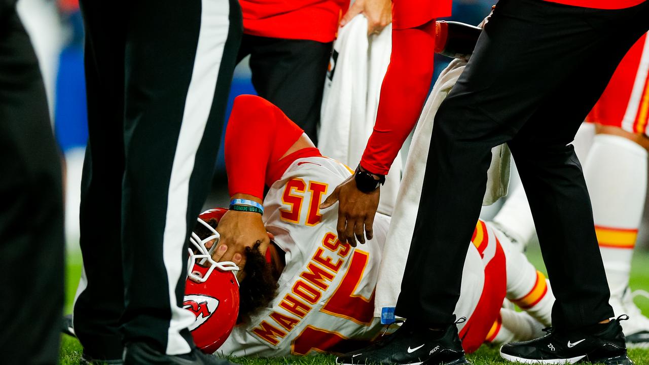 Things don’t look good for Patrick Mahomes.