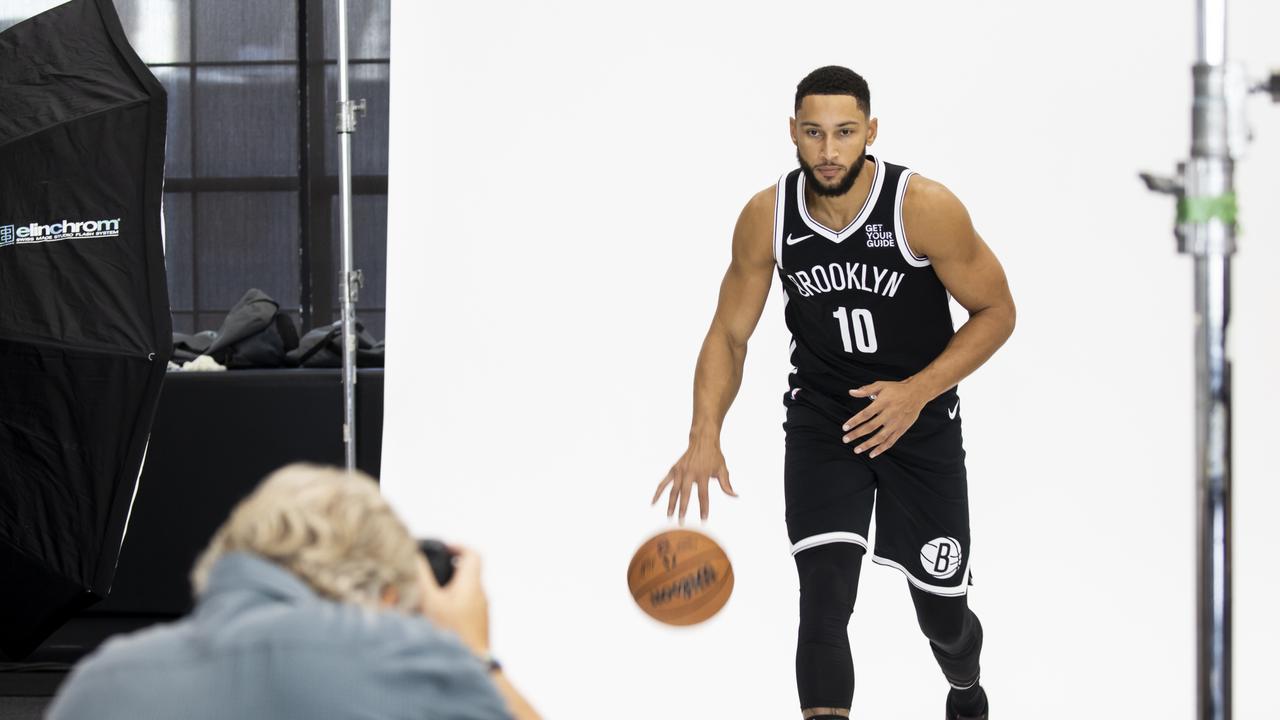 Ben Simmons is back. (Photo by Michelle Farsi/Getty Images)