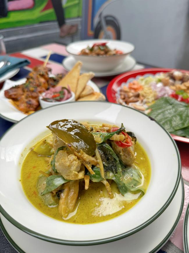 The Thai Guy’s green curry chicken. Picture: supplied