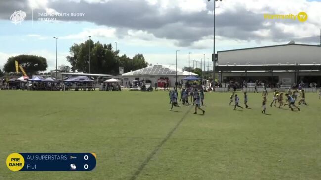 Replay: AU Superstars v Qld Fiji (U10) - Pacific Youth Rugby Festival Day 3