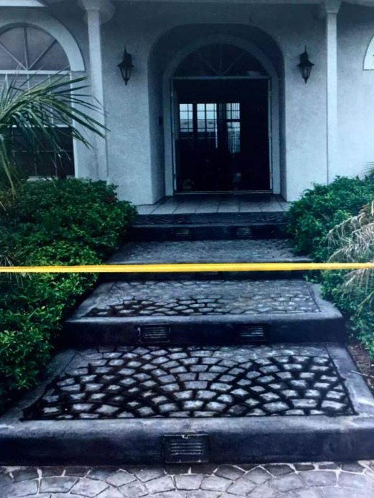 The home where the sickening crime took place. Picture: Broward County Sheriff's Office