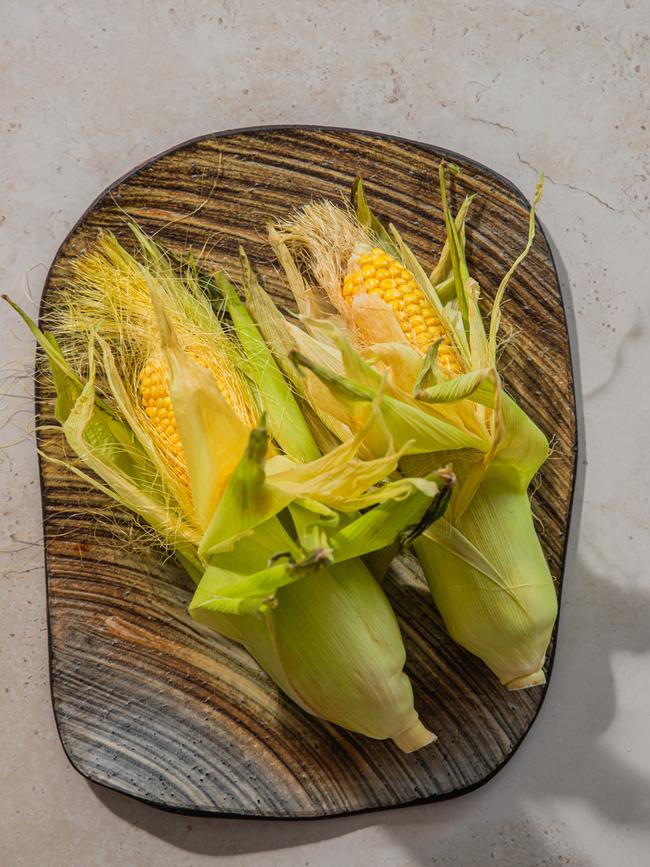 The simple goodness of corn on the cob.