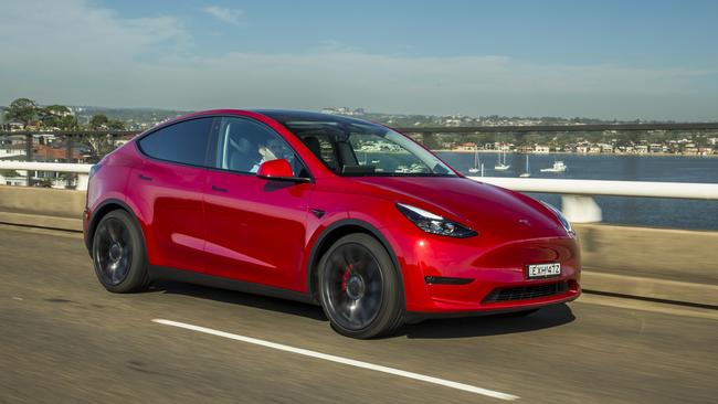 The Tesla Model Y is one best selling vehicles in the country in 2023. Photo: Mark Bean.